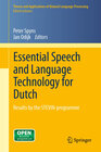 Buchcover Essential Speech and Language Technology for Dutch