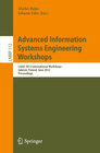 Buchcover Advanced Information Systems Engineering Workshops