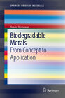 Buchcover Biodegradable Metals