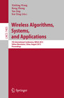 Buchcover Wireless Algorithms, Systems, and Applications