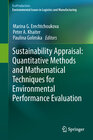 Buchcover Sustainability Appraisal: Quantitative Methods and Mathematical Techniques for Environmental Performance Evaluation