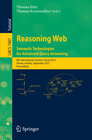 Buchcover Reasoning Web - Semantic Technologies for Advanced Query Answering