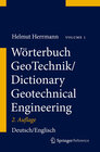 Buchcover Wörterbuch GeoTechnik/Dictionary Geotechnical Engineering