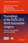 Buchcover Proceedings of the FISITA 2012 World Automotive Congress