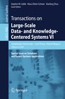 Buchcover Transactions on Large-Scale Data- and Knowledge-Centered Systems VI
