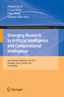 Buchcover Emerging Research in Artificial Intelligence and Computational Intelligence