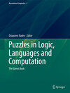 Buchcover Puzzles in Logic, Languages and Computation
