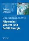 Buchcover Operationsberichte Allgemein-, Viszeral- und Gefäßchirurgie