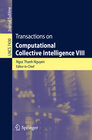 Buchcover Transactions on Computational Collective Intelligence VIII
