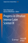 Buchcover Progress in Ultrafast Intense Laser Science