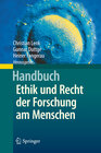 Buchcover Handbuch Ethik und Recht der Forschung am Menschen