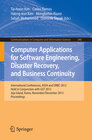 Buchcover Computer Applications for Software Engineering, Disaster Recovery, and Business Continuity