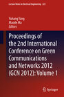 Buchcover Proceedings of the 2nd International Conference on Green Communications and Networks 2012 (GCN 2012): Volume 1