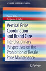 Buchcover Vertical Price Coordination and Brand Care