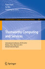 Buchcover Trustworthy Computing and Services