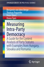 Buchcover Measuring Intra-Party Democracy