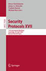Buchcover Security Protocols XVII