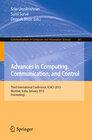 Buchcover Advances in Computing, Communication, and Control