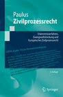 Buchcover Zivilprozessrecht