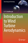 Buchcover Introduction to Wind Turbine Aerodynamics