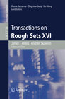 Buchcover Transactions on Rough Sets XVI