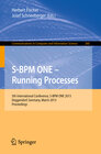 Buchcover S-BPM ONE - Running Processes