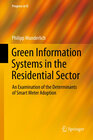 Buchcover Green Information Systems in the Residential Sector