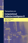 Buchcover Transactions on Computational Collective Intelligence IX