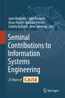 Buchcover Seminal Contributions to Information Systems Engineering