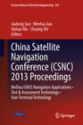Buchcover China Satellite Navigation Conference (CSNC) 2013 Proceedings