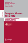 Buchcover Computer Vision -- ACCV 2012