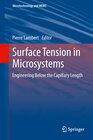 Buchcover Surface Tension in Microsystems