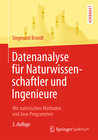 Buchcover Datenanalyse für Naturwissenschaftler und Ingenieure