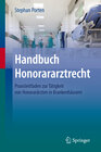 Buchcover Handbuch Honorararztrecht