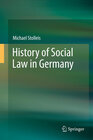 Buchcover History of Social Law in Germany