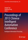 Buchcover Proceedings of 2013 Chinese Intelligent Automation Conference