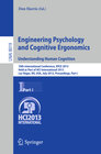 Buchcover Engineering Psychology and Cognitive Ergonomics. Understanding Human Cognition
