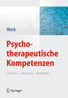 Buchcover Psychotherapeutische Kompetenzen