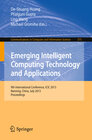 Buchcover Emerging Intelligent Computing Technology and Applications