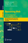Buchcover Reasoning Web. Semantic Technologies for Intelligent Data Access