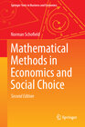 Buchcover Mathematical Methods in Economics and Social Choice