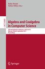 Buchcover Algebra and Coalgebra in Computer Science