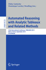 Buchcover Automated Reasoning with Analytic Tableaux and Related Methods
