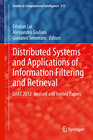 Buchcover Distributed Systems and Applications of Information Filtering and Retrieval