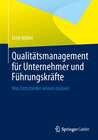 Buchcover Qualitätsmanagement für Unternehmer und Führungskräfte