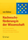 Buchcover Nachwuchsförderung in der Wissenschaft