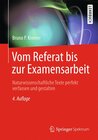 Buchcover Vom Referat bis zur Examensarbeit