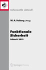 Buchcover Funktionale Sicherheit