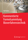 Buchcover Kommentierte Formelsammlung Bioverfahrenstechnik