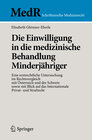 Buchcover Die Einwilligung in die medizinische Behandlung Minderjähriger